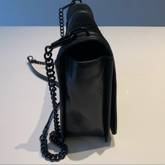 Rebecca Minkoff Chevron Quilted Jumbo Love Bag - Picture 9 of 11